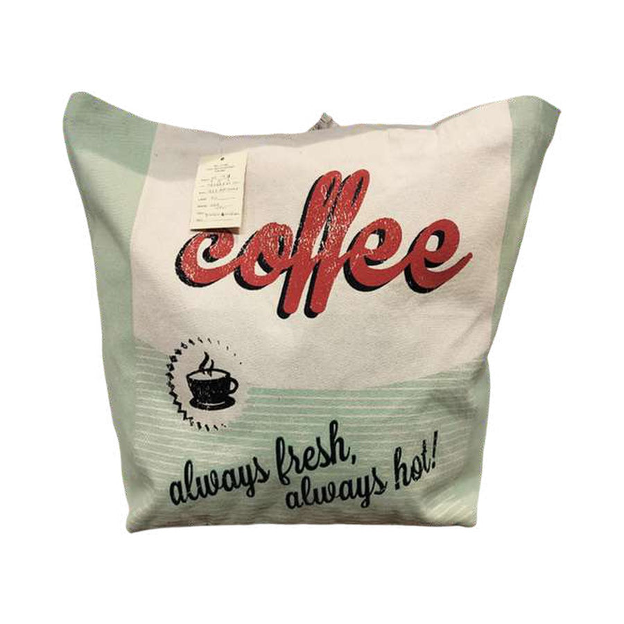 Printed Canvas Work Tote — PE-1335