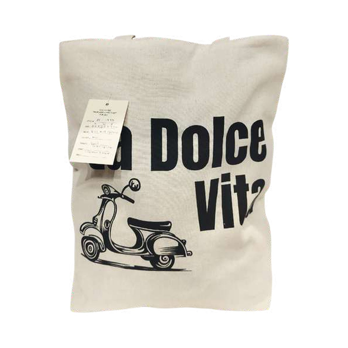 Printed Canvas Tote — PE-1339