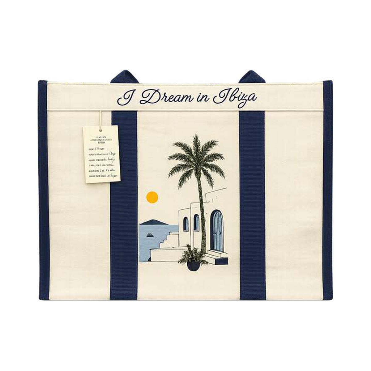 Printed Canvas Gift Shopper — PE-1424