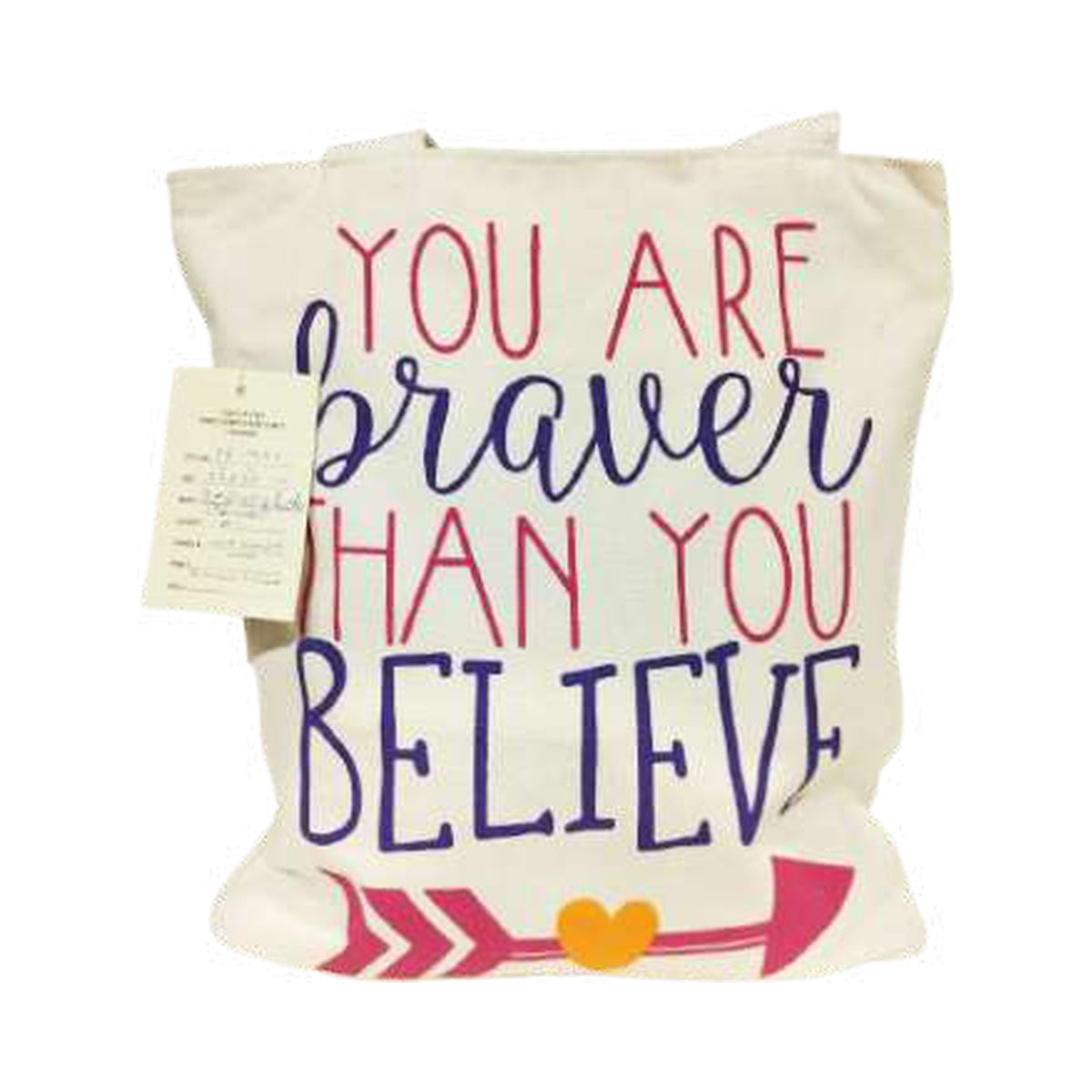 Printed Canvas Shopper — PE-1437