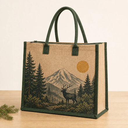 Alpine Sun actual Jute Pacifica bag