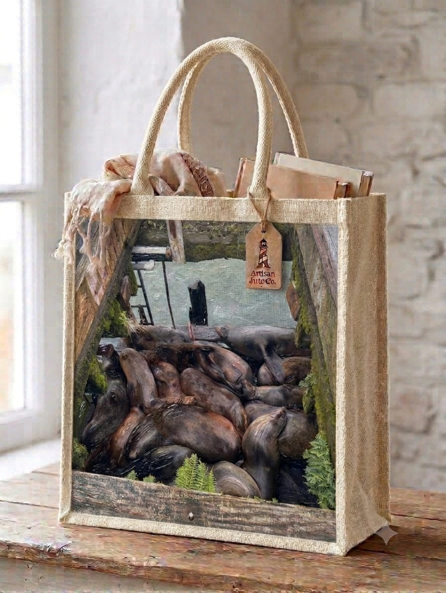 Harbour Life actual Jute Pacifica bag