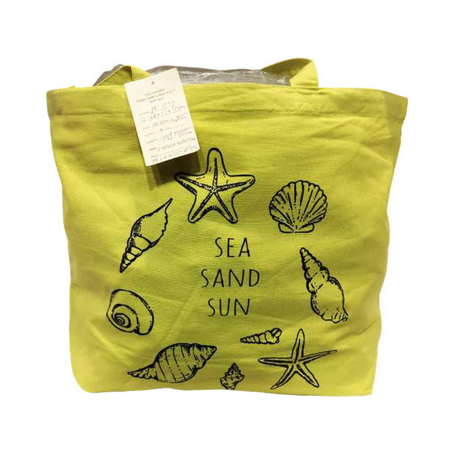 Printed Cotton Canvas Tote — PE-1059