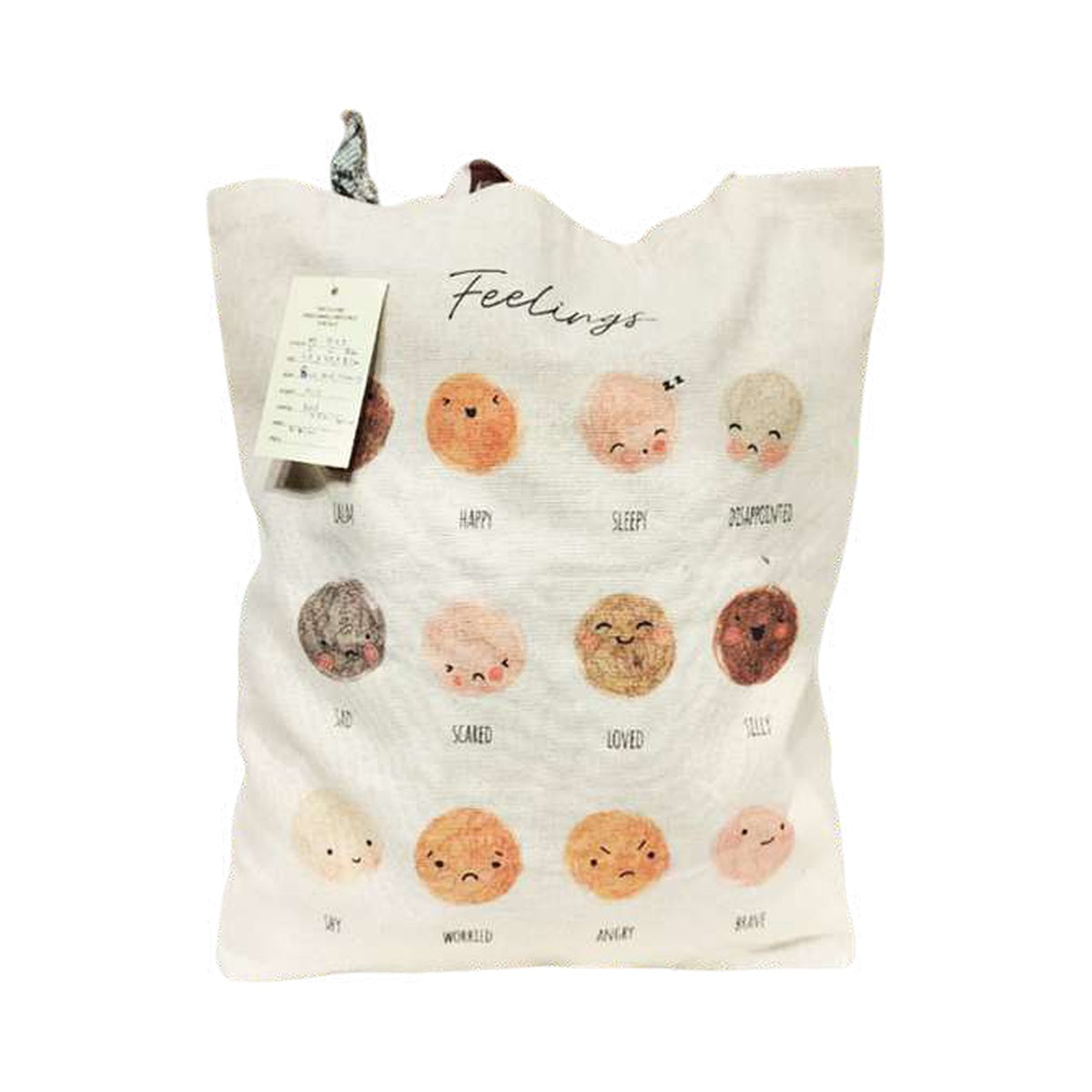 Printed Canvas Tote — PE-1289