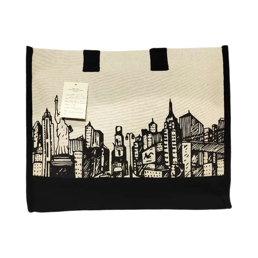 Printed Canvas Tote — PE-1347